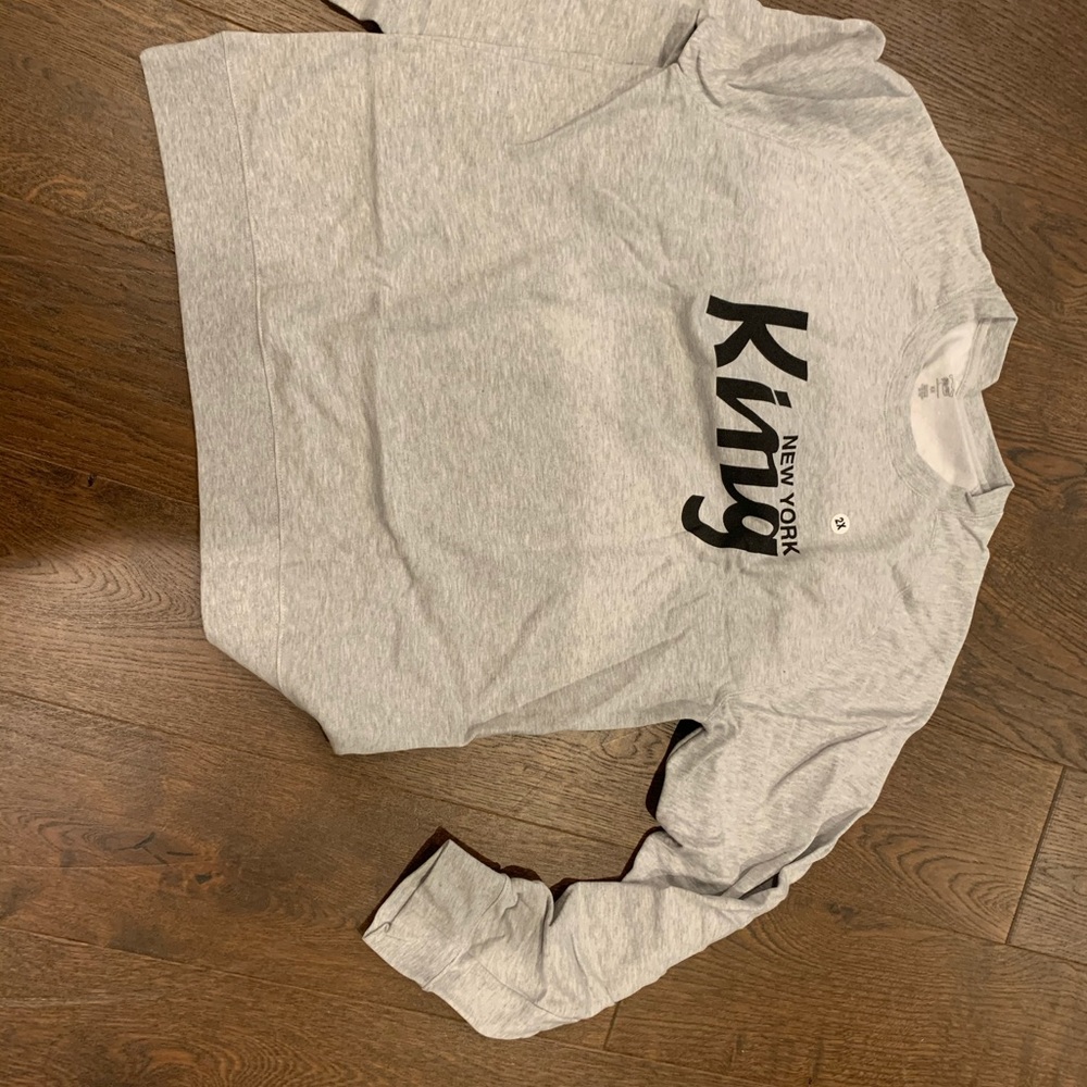 NY king ssur mens 2X crew neck sweater vintage